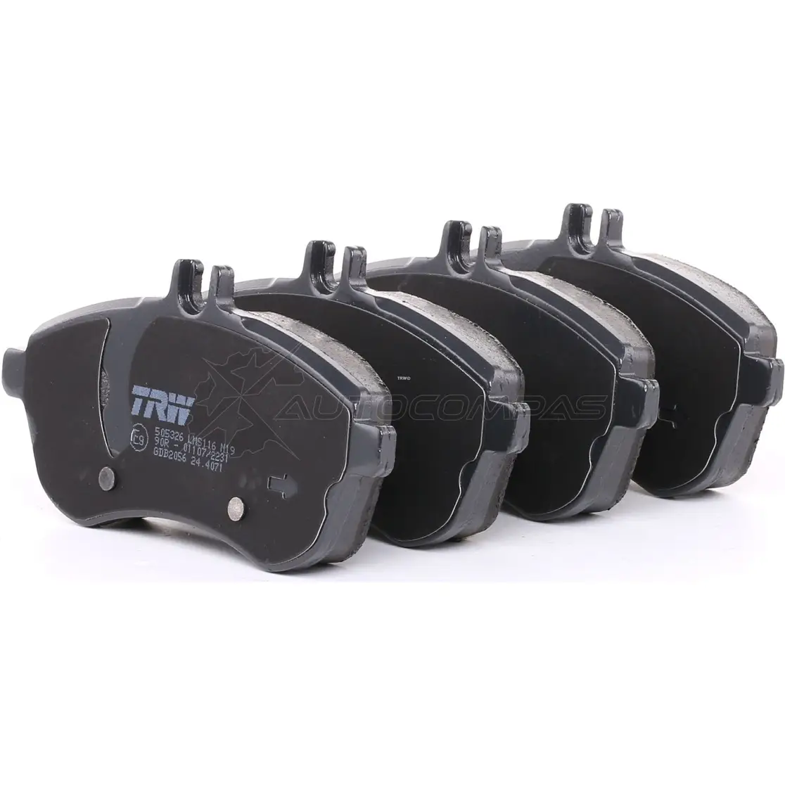 Тормозные колодки, комплект TRW gdb2056 E IEKJV 1528681 3322938255251 изображение 0