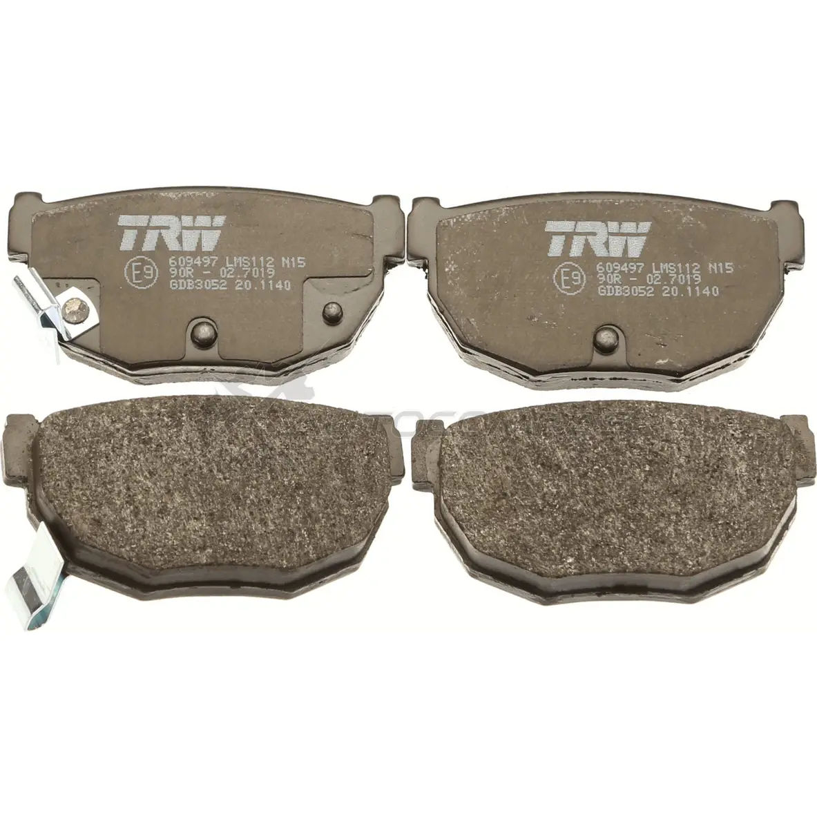 Тормозные колодки, комплект TRW 21328 1528822 gdb3052 2 1121 изображение 1