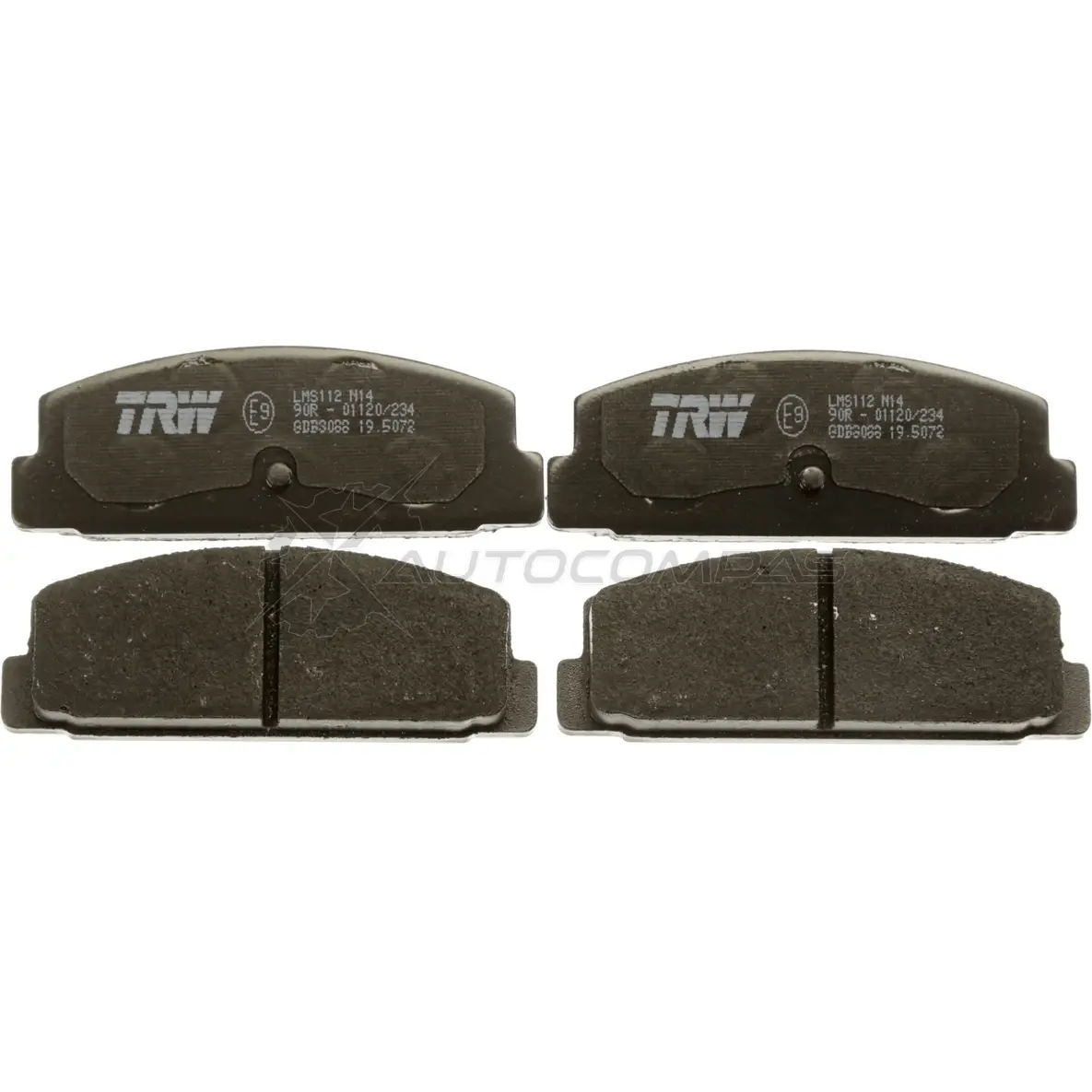 Тормозные колодки, комплект TRW 20328 1528829 2003 1 gdb3088 изображение 1
