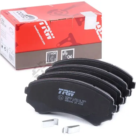 Тормозные колодки, комплект TRW gdb3246 1528968 240 66 GYG8Y3 изображение 1