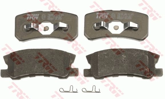 Тормозные колодки дисковые, комплект TRW ZRYA TT4 1439901411 GDB3247AT изображение 1