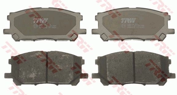 Тормозные колодки дисковые, комплект TRW GDB3338AT L ZAKBDS 1439901452 изображение 1