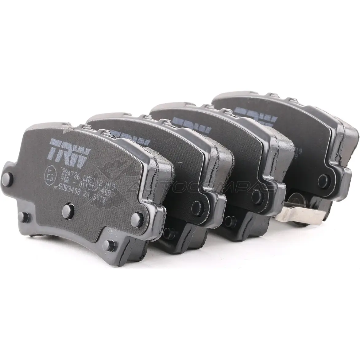 Тормозные колодки, комплект TRW 1529140 2 4086 gdb3408 U871W изображение 0