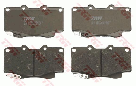 Тормозные колодки дисковые, комплект TRW 1439901488 GDB3428AT B08O K13 изображение 1