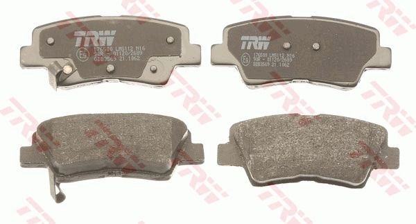 Тормозные колодки дисковые, комплект TRW GDB3569AT 1439901518 X HT2QQ изображение 1