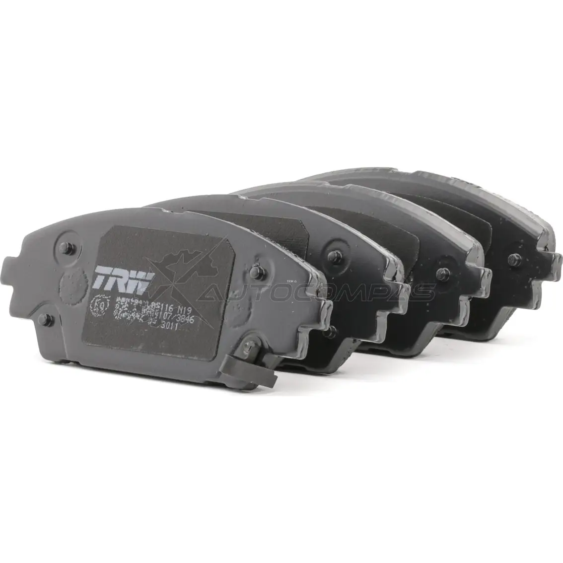 Тормозные колодки, комплект TRW 2587 5 gdb3592 1529304 25876 - Изображение 1