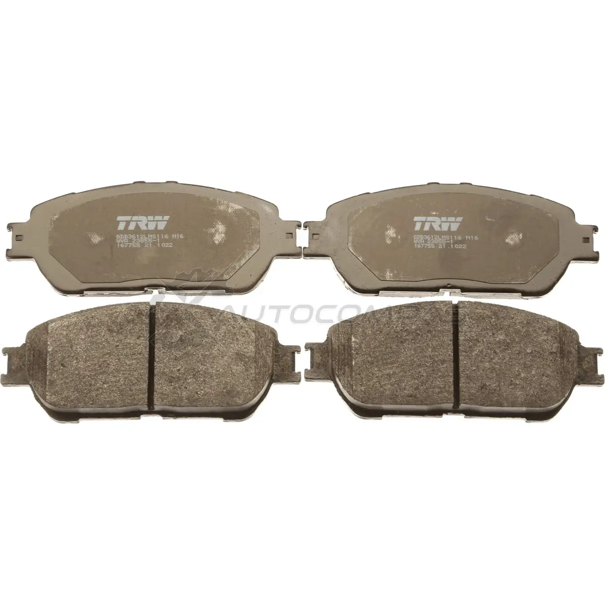 Тормозные колодки, комплект TRW gdb3612 K9WO1 C9 3322938261450 1529315 изображение 1