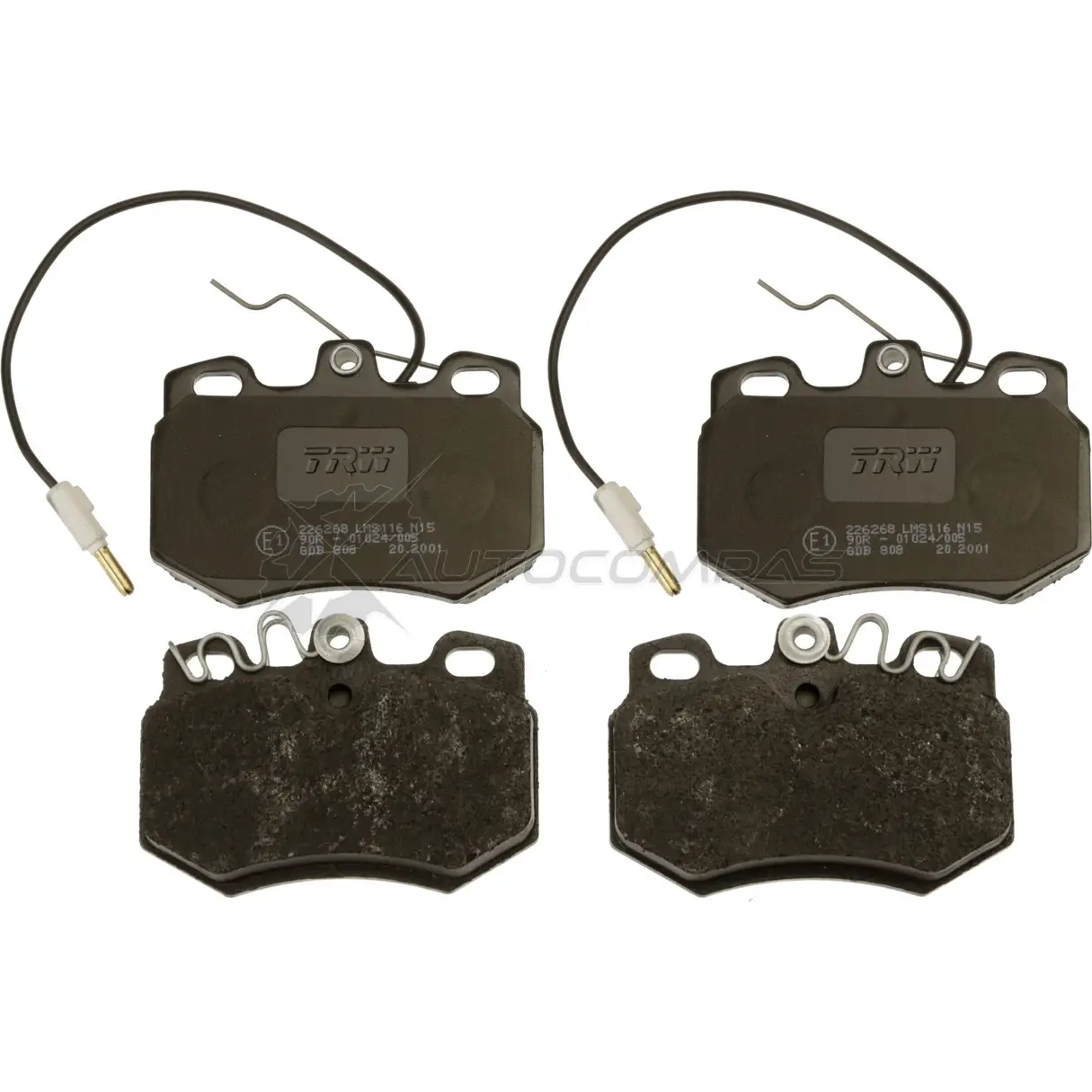 Тормозные колодки, комплект TRW gdb808 1529710 2 1080 21081 изображение 1
