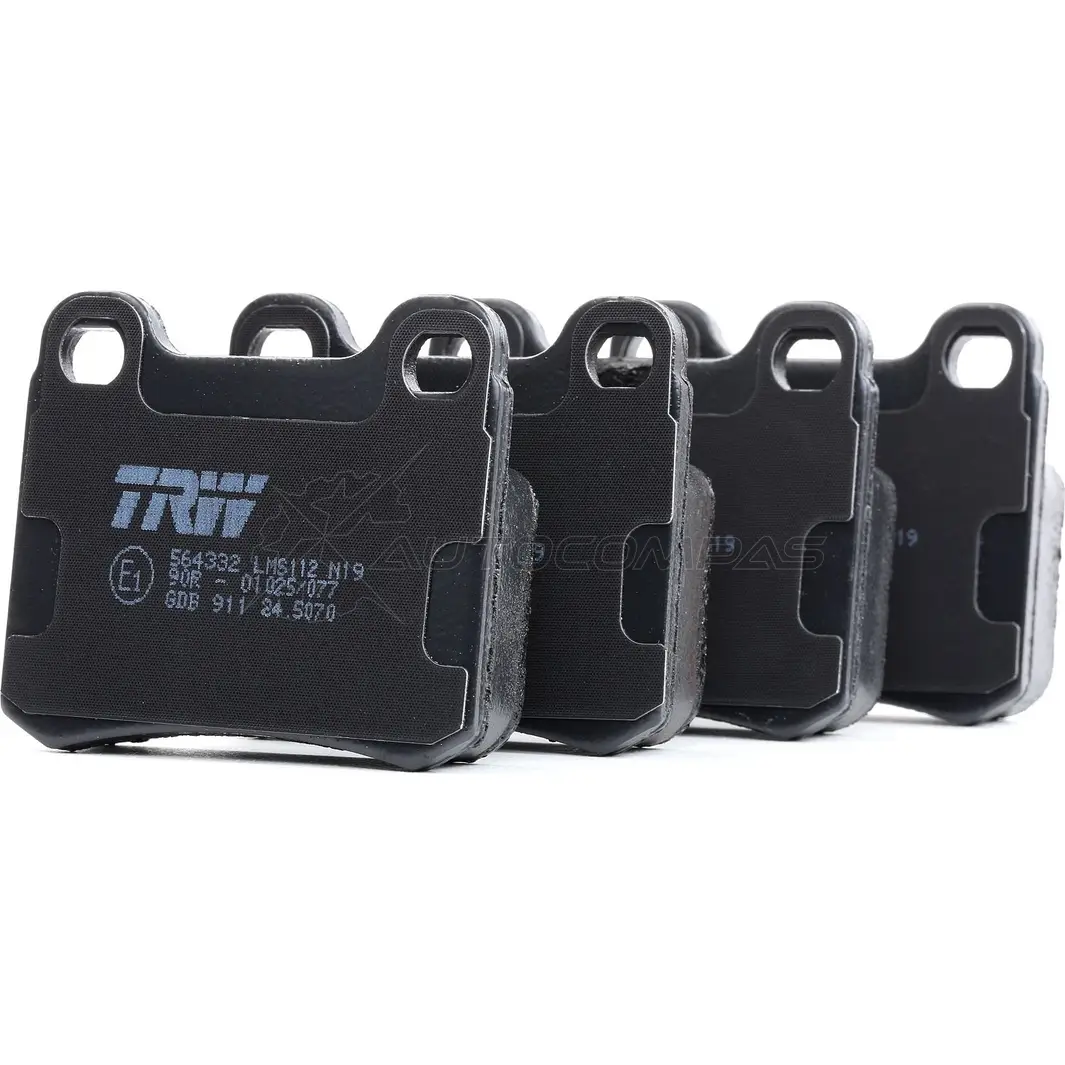 Тормозные колодки, комплект TRW 1529779 2 0687 J81PJJ7 gdb911 изображение 0