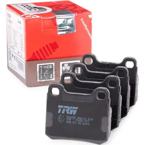 Тормозные колодки, комплект TRW 1529779 2 0687 J81PJJ7 gdb911 изображение 1
