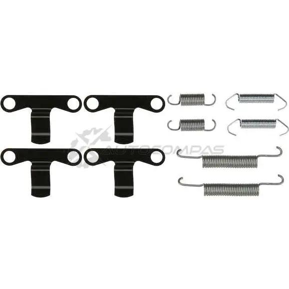 Ремкомплект тормозных колодок TRW 2887EG L 1549932 sfk151 3322937107292