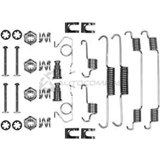 Ремкомплект тормозных накладок TRW sfk113 9KY CDP4 3322937080571 1549894