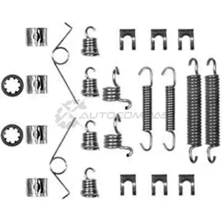 Ремкомплект тормозных накладок TRW 1550120 sfk36 VS EZNHV 3322937080762 изображение 0