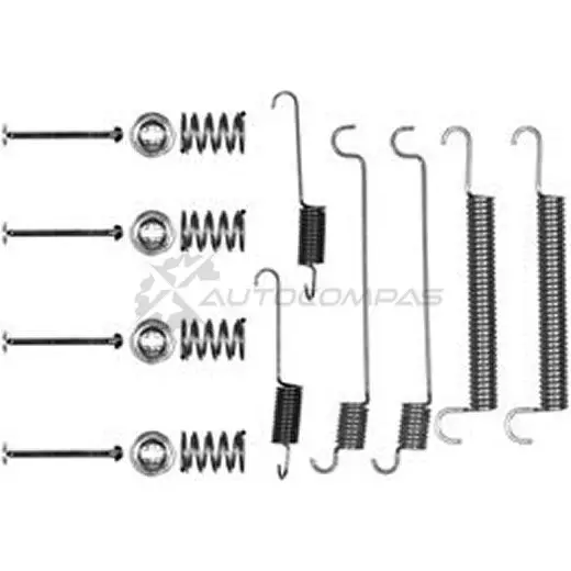 Ремкомплект тормозных накладок TRW 3322937080779 1550142 sfk38 GSW8C9 E
