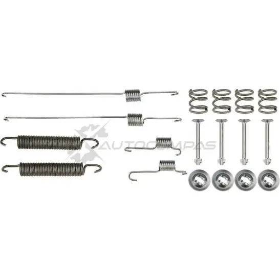 Ремкомплект тормозных накладок TRW D4 0PTD9 1550180 3322938008475 sfk414
