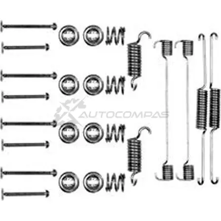 Ремкомплект тормозных накладок TRW HT5 KG 3322937080939 1550264 sfk9
