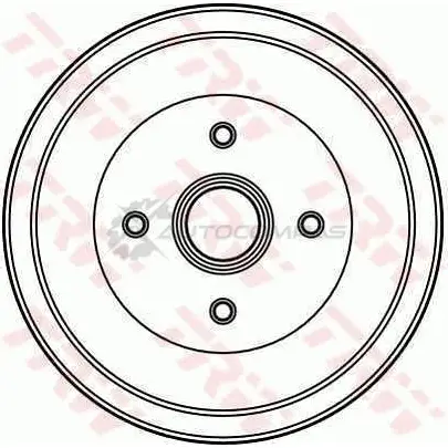 Тормозной барабан TRW Z FS3GC 1522798 3322937075041 db4019 изображение 0