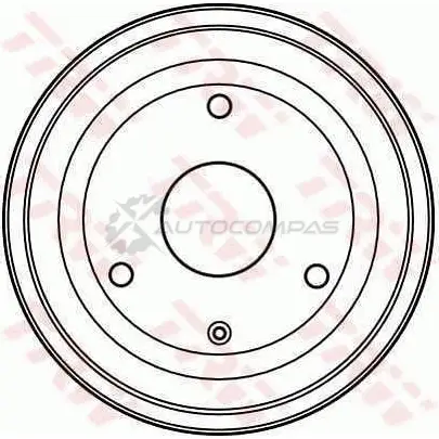 Тормозной барабан TRW db4079 P ELMPVZ 3322937075515 1522852 - Изображение 1
