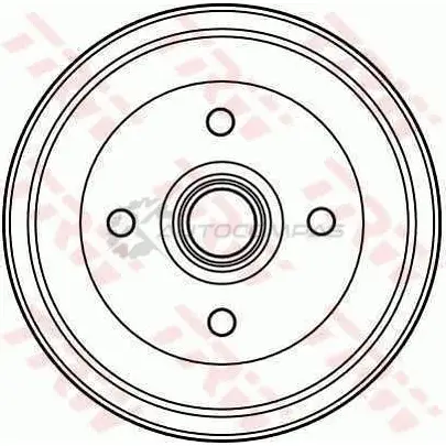 Тормозной барабан TRW DNE WS3U db4121 3322937075805 1522891 - Изображение 1