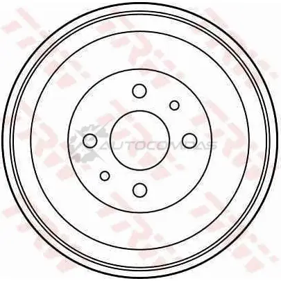 Тормозной барабан TRW 1522952 db4183 3322937211166 K K6QDW - Изображение 1