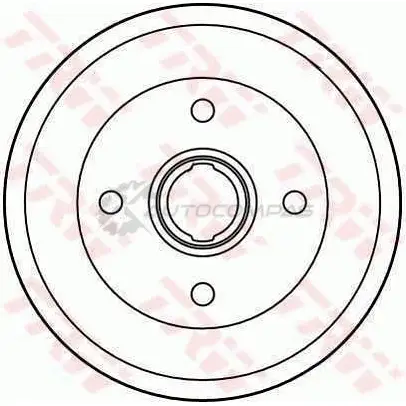 Тормозной барабан TRW 3322937241262 U ZE2D 1522997 db4224 - Изображение 1
