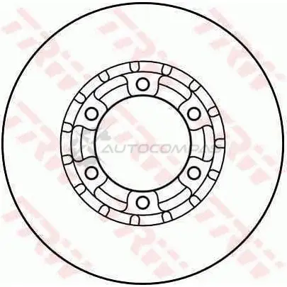 Тормозной диск TRW QGX CUAG 1523649 df2634 3322937076567 - Изображение 1