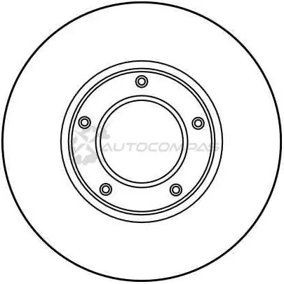 Тормозной диск TRW 1523738 OY1BK 9C df2745 3322937131990 изображение 1