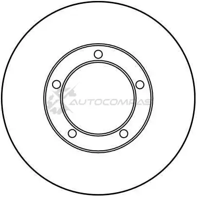 Тормозной диск TRW 1523739 M0 6DZ df2747 3322937132034 изображение 1