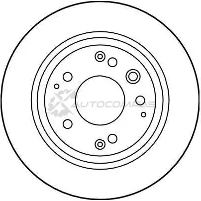 Тормозной диск TRW 1523843 df4005 09ESE PC 3322937200573 изображение 1