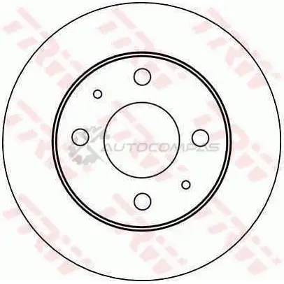 Тормозной диск TRW df4096 TNDJ UB 1523920 3322937275465 - Изображение 1