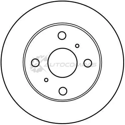 Тормозной диск TRW 6M6 P7P df4113 1523934 3322937288564 изображение 1