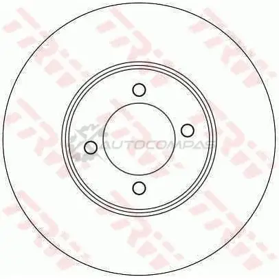 Тормозной диск TRW T GS54Y df4139 3322937288816 1523957 - Изображение 1