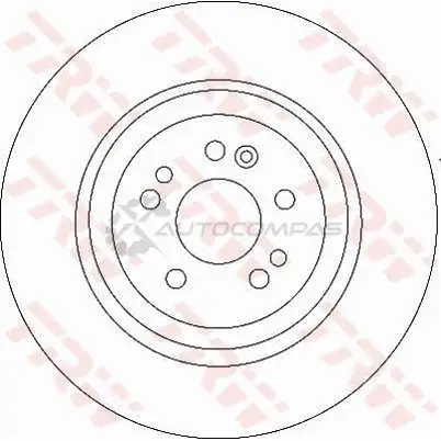 Тормозной диск TRW 3322937321193 T OOPFQ 1524032 df4222 изображение 0