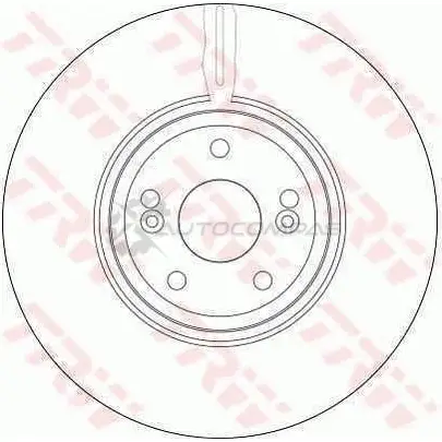 Тормозной диск TRW 3322937321285 1524045 df4231 EM 1IW изображение 0