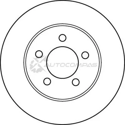 Тормозной диск TRW df4885s 3322937950621 1524425 N2E JHC6 изображение 1