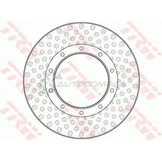 Тормозной диск TRW df5010s 1524505 3322938214616 ZTZ EHV изображение 0