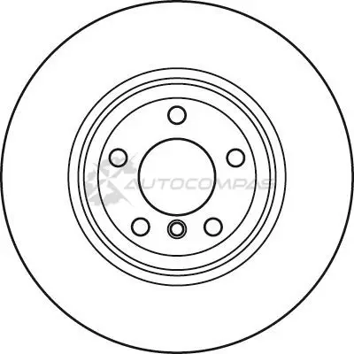 Тормозной диск TRW df6070s 1524577 EBEA5 V 3322937991693 изображение 1