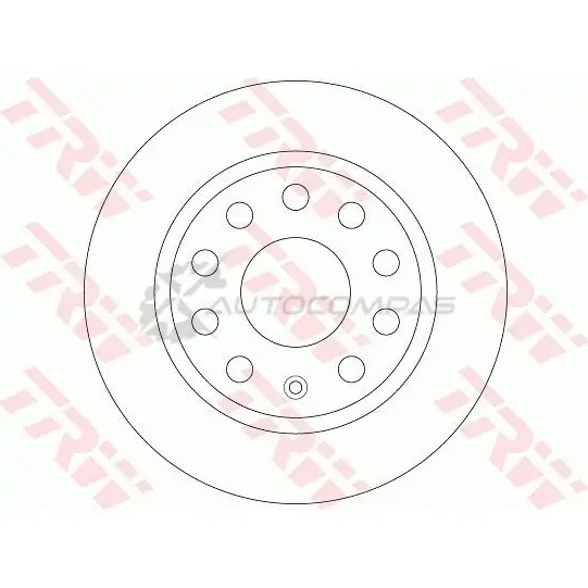 Тормозной диск TRW df6444 3322938169794 1524760 SM 9FN - Изображение 1