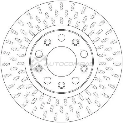 Тормозной диск TRW 3322938169855 PJYC 3QM df6450 1524764 изображение 1