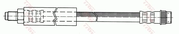 Тормозной шланг TRW NXL DH 3322935301326 PHA222 1544712 изображение 0