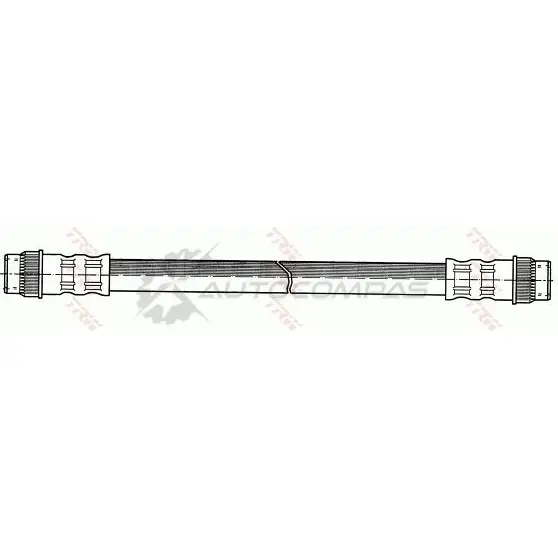 Тормозной шланг TRW 1 0LNVV2 pha248 1544736 3322935301791 изображение 1
