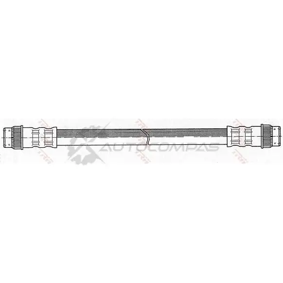 Тормозной шланг TRW 3322935301852 5G2W FH 1544740 pha254 изображение 1