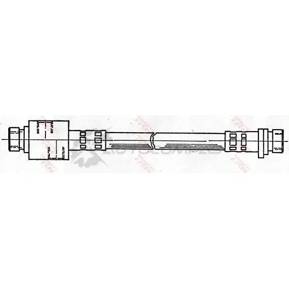 Тормозной шланг TRW 3322937292097 KV ELA pha378 1544858