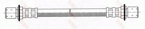 Тормозной шланг TRW 8J JZQ PHA709 1545058 - Изображение 1