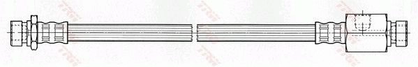 Тормозной шланг TRW PHA748 N 27168 1545071 - Изображение 1