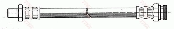 Тормозной шланг TRW PHB714 HB L630G 1545585 - Изображение 1