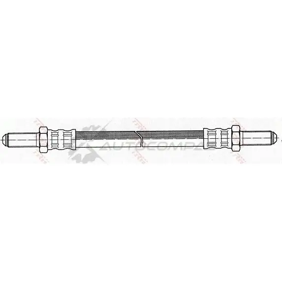 Тормозной шланг TRW F3X6 M2J 1545679 3322935300053 phc163 изображение 1