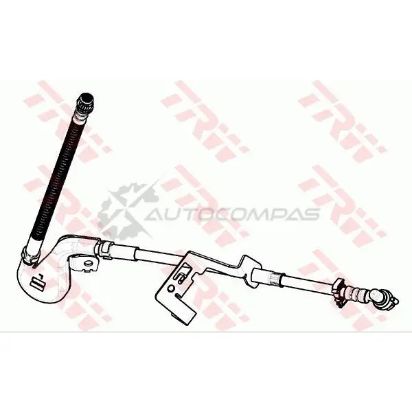 Тормозной шланг TRW phd1133 0IUI9 B 1545882 3322938152123 изображение 1