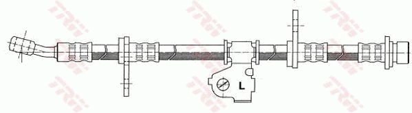 Тормозной шланг TRW 3322935302569 PHD138 1546020 LKORQJ C - Изображение 1