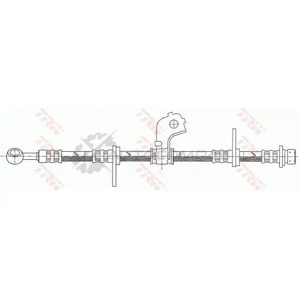 Тормозной шланг TRW phd317 T AYS3N 1546188 3322937141821 - Изображение 1